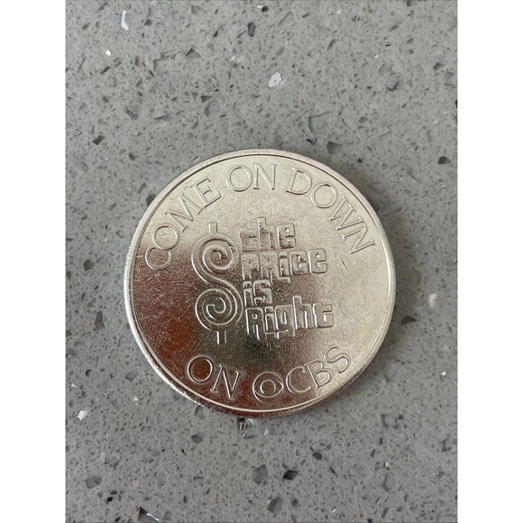 The Price Is Right Bob Barker Silver Coin from the Balance Game - Picture 3 of 5